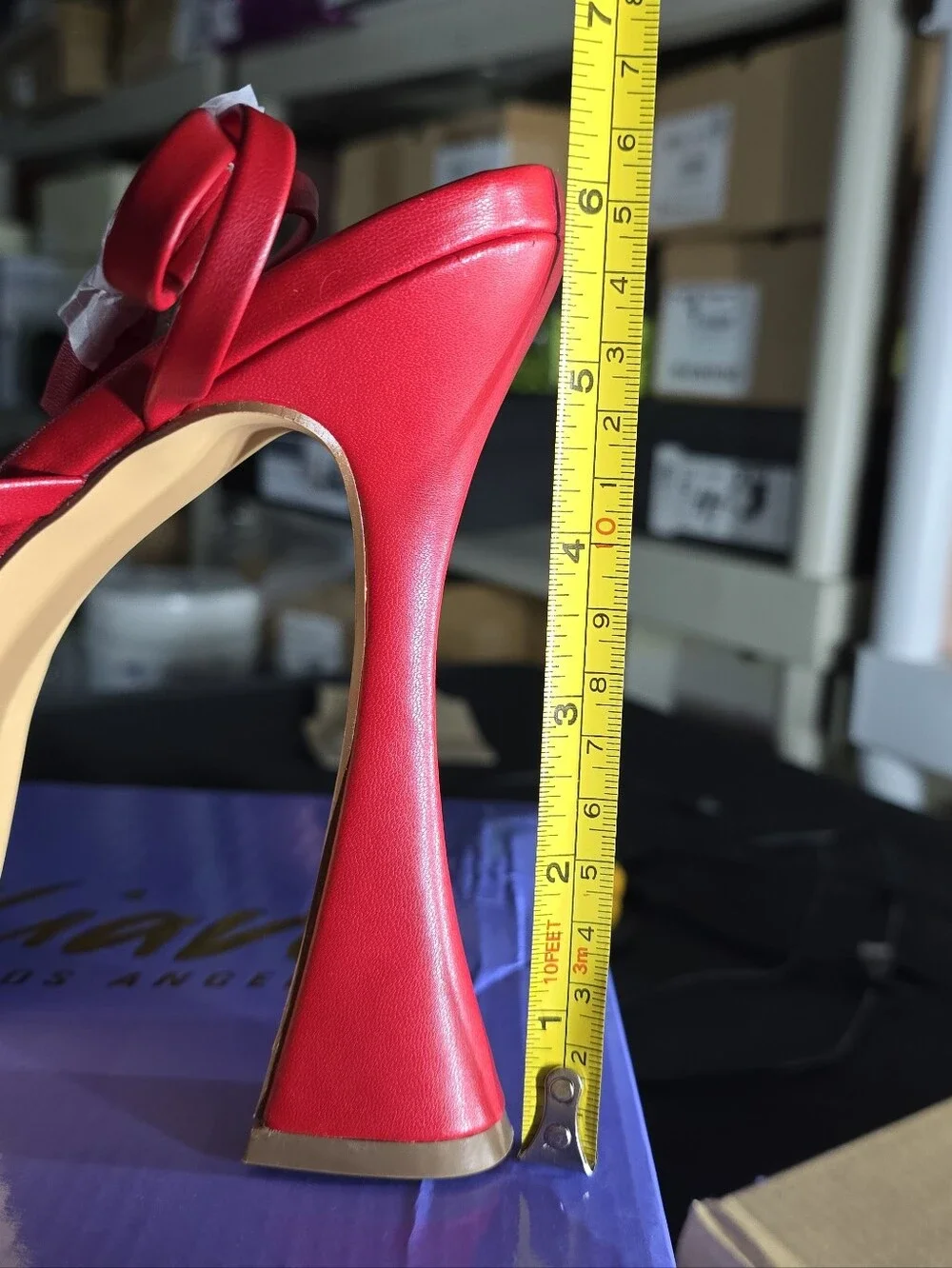 Liliana “CHAI” Red Platform Heels – Women’s Size 8 – New in Box